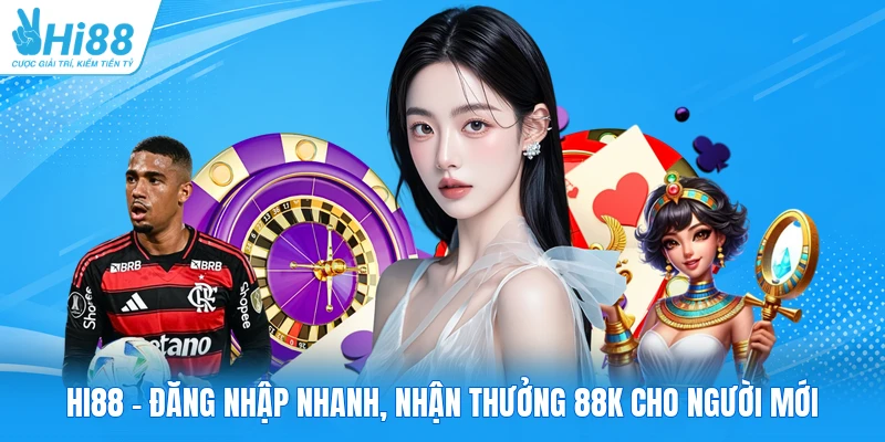 HI88 - Đăng Nhập Nhanh, Nhận Thưởng 88K Cho Người Mới